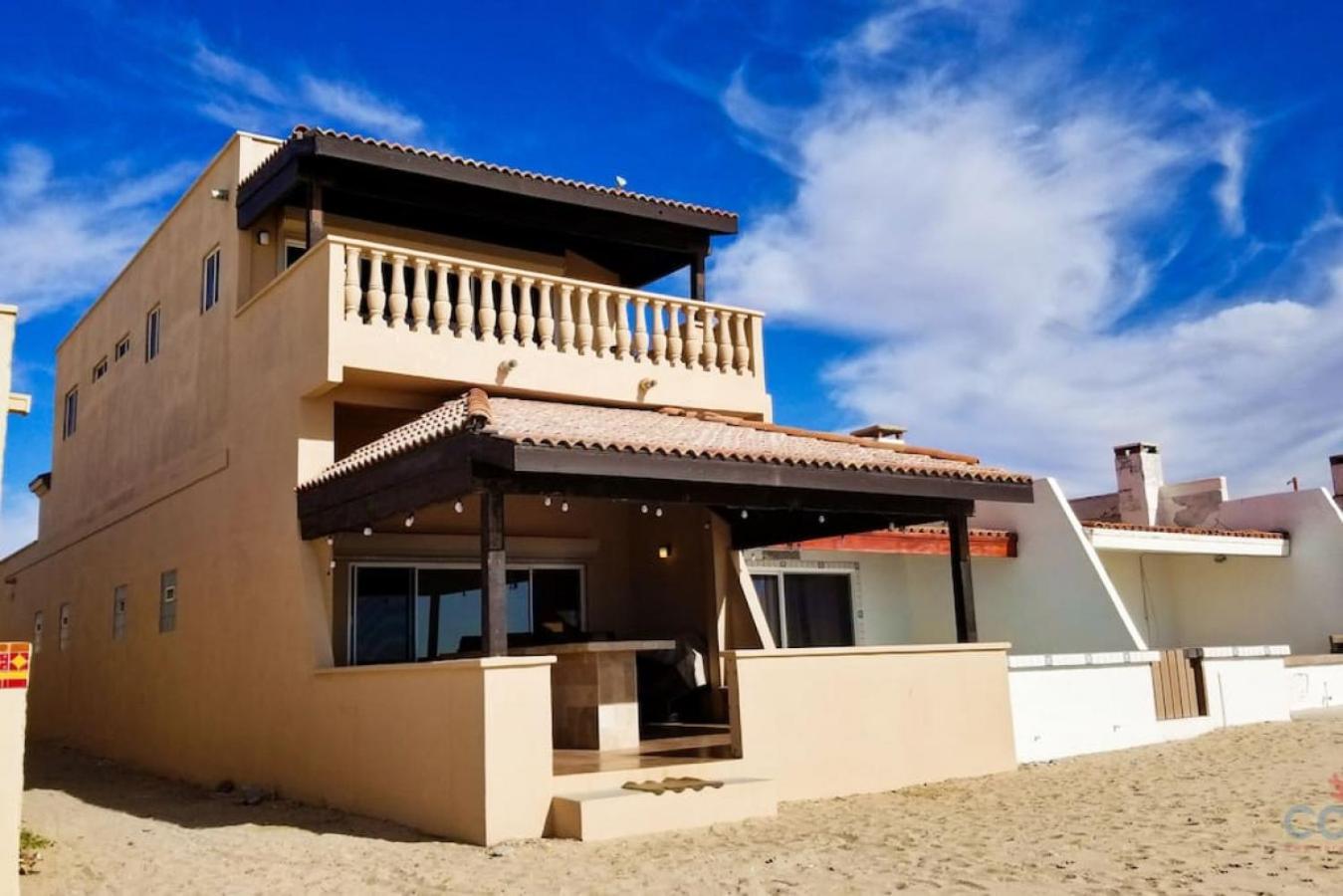 Casa Tortuga Beachfront Las Palmas Mirador Beach Puerto Peñasco Eksteriør billede